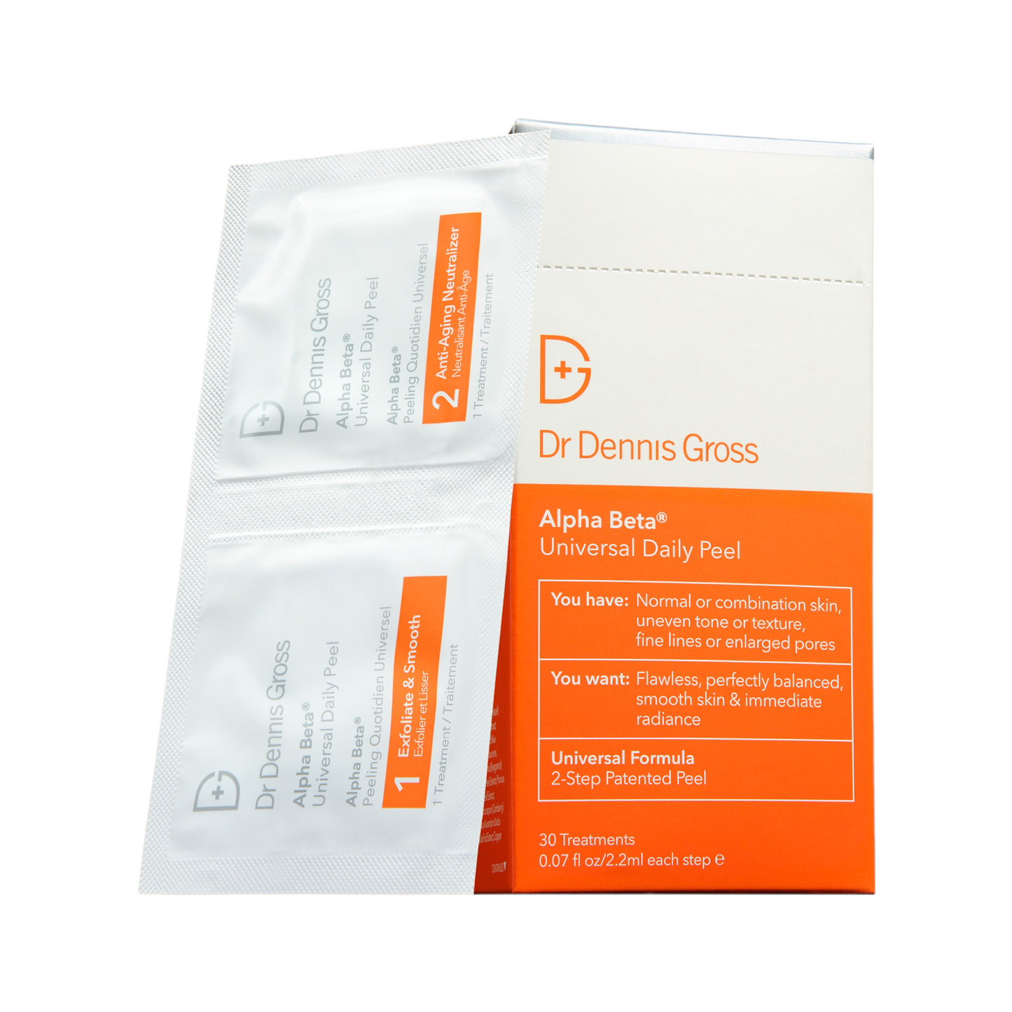 Alpha Beta™ Universal Daily Peel (30 engangservietter)